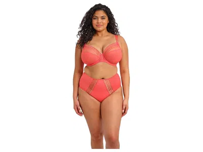 Elomi Matilda Underwire Plunge Bra In Orange