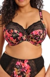 Elomi Morgan Full Figure Underwire Bra In Black