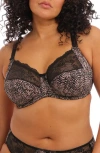 Elomi Morgan Full Figure Underwire Bra In Ebony