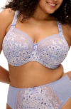 Elomi Plus Size Morgan Underwire Bra In Blue
