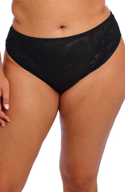 Elomi Plus Size Nerina High Leg Brief Underwear In Black