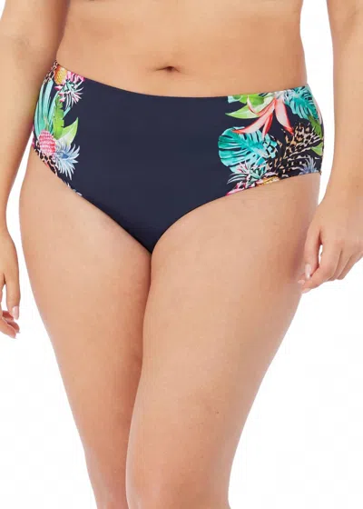 Elomi Pina Colada Bikini Brief In Midnight In Multi