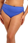 Elomi Plain Sailing Adjustable Bikini Bottoms In Blue