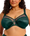 Elomi Plus Size Cate Allure Underwire Bra In Green