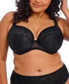 Elomi Plus Size Nerina Underwire Plunge Full Coverage Bra In Black