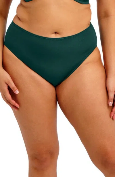 Elomi Smooth Full Briefs In Green