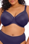 Elomi Smooth Underwire Bra In Midnight