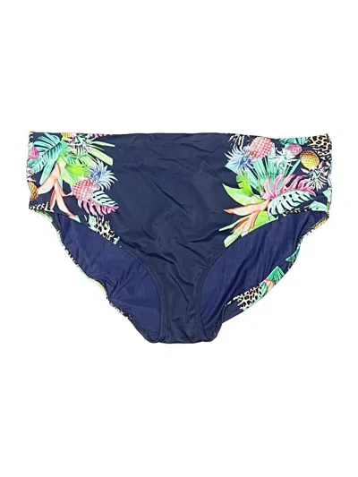 Elomi Pina Colada Bikini Brief In Midnight In Blue