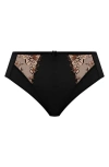 Elomi Teagan High Leg Briefs In Black
