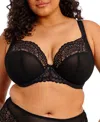 Elomi Tiernie Underwire Plunge Bra In Black