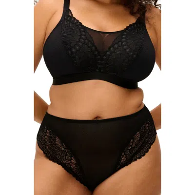 Elomi Tiernie Wireless Bralette In Black