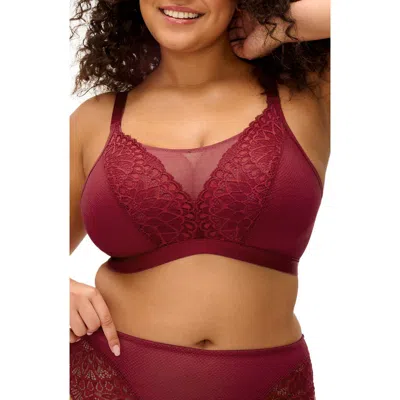 Elomi Tiernie Wireless Bralette In Brown