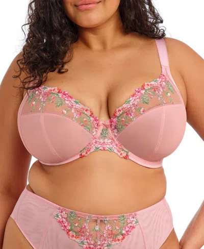 Elomi Women's Aerith Underwire Plunge Bra In Pink