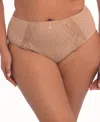 Elomi Cate Allure Brief In Brown