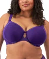 Elomi Women's Full Figure Charley Molded Spacer T-shirt Bra El4383 In Iris