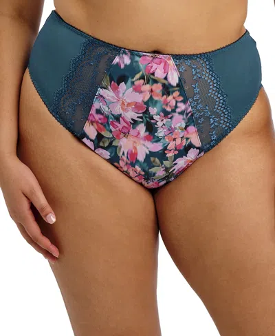 Elomi Women's Lucie High Leg Brief In Blue