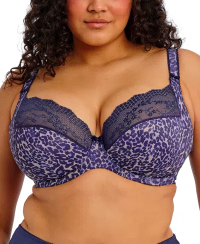 Elomi Women's Lucie Underwire Plunge Bra El4490 In Midnight