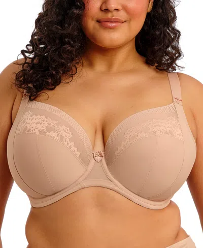 Elomi Women's Nerina Full-figure Underwire Plunge Bra El302734 In Neutral