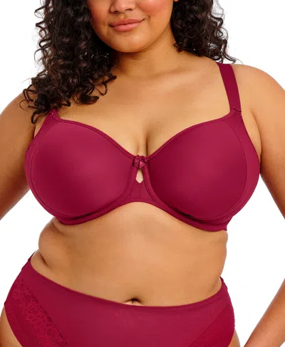Elomi Women's Nerina Underwire Spacer T-shirt Bra In Burgundy