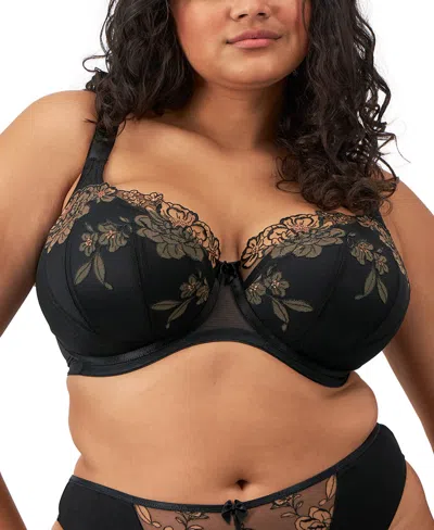 Elomi Lucie Side Support Plunge Bra In Black