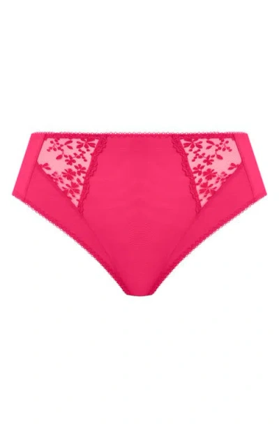 Elomi Zarla High Leg Briefs In Love Potion