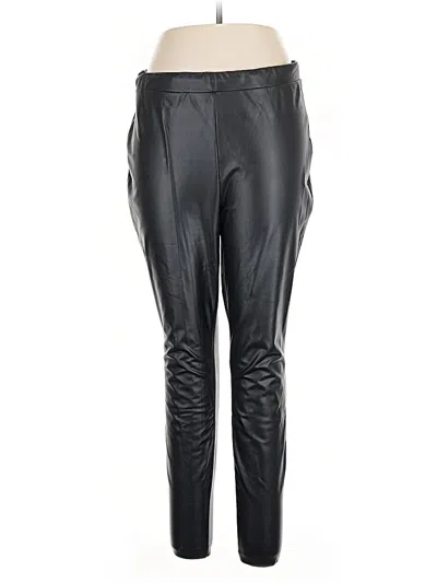 Pre-owned Eloquii Active Pants In Black