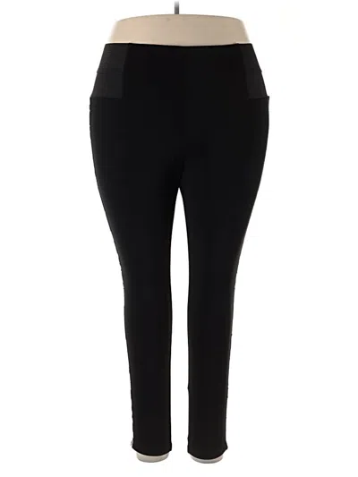 Pre-owned Eloquii Active Pants In Black