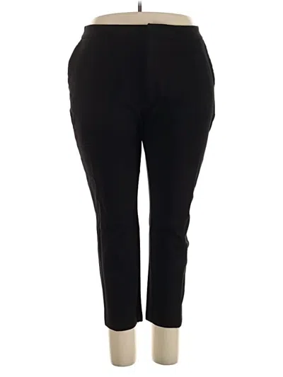 Pre-owned Eloquii Active Pants In Black