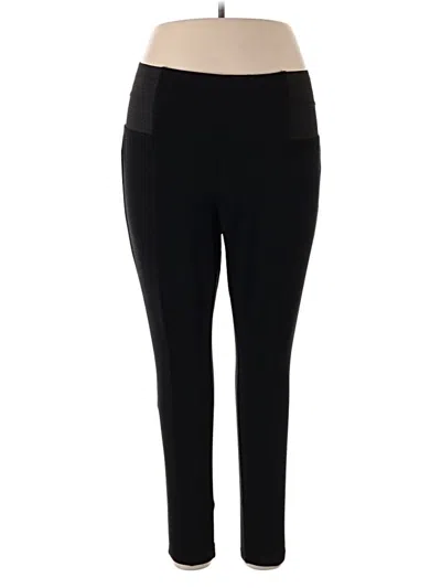 Pre-owned Eloquii Active Pants In Black
