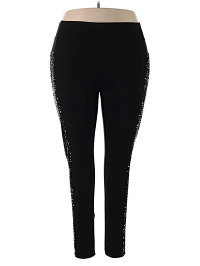 Pre-owned Eloquii Active Pants In Black