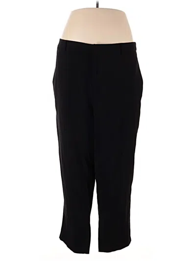Pre-owned Eloquii Active Pants In Black