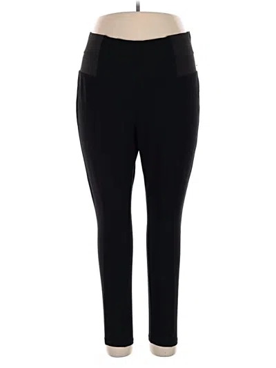 Pre-owned Eloquii Active Pants In Black