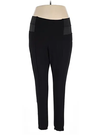 Pre-owned Eloquii Active Pants In Black