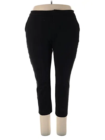 Pre-owned Eloquii Active Pants In Black