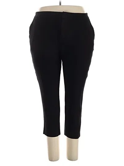 Pre-owned Eloquii Active Pants In Black