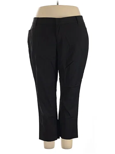 Pre-owned Eloquii Active Pants In Black