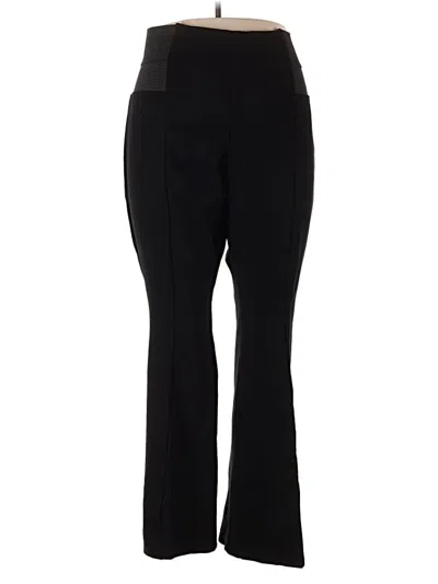 Pre-owned Eloquii Active Pants In Black