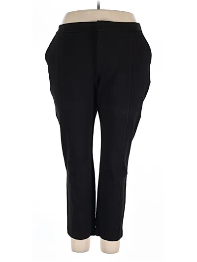 Pre-owned Eloquii Active Pants In Black