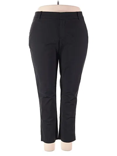 Pre-owned Eloquii Active Pants In Black