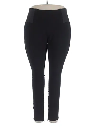 Pre-owned Eloquii Active Pants In Black