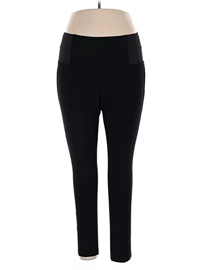 Pre-owned Eloquii Active Pants In Black