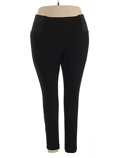 Pre-owned Eloquii Active Pants In Black