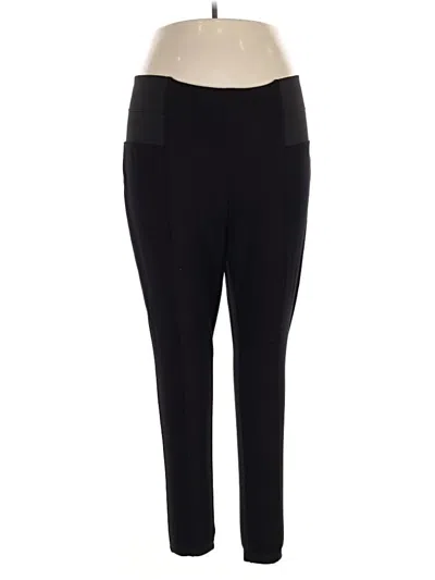 Pre-owned Eloquii Active Pants In Black