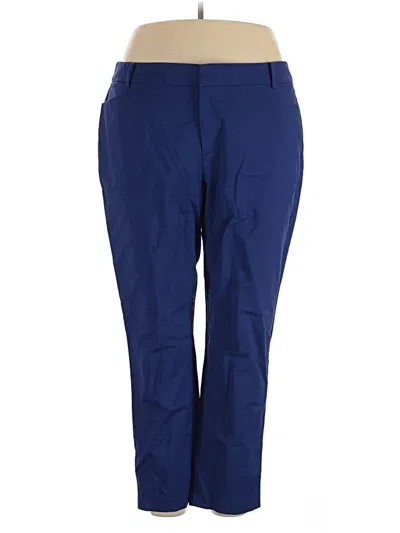 Pre-owned Eloquii Active Pants In Blue