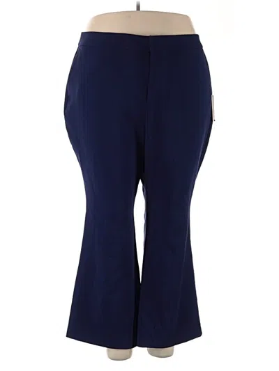 Pre-owned Eloquii Active Pants In Blue