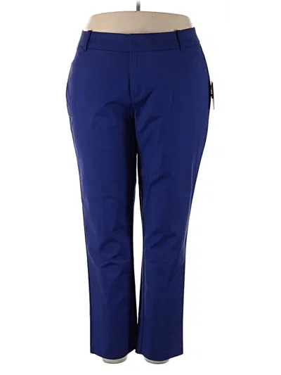 Pre-owned Eloquii Active Pants In Blue