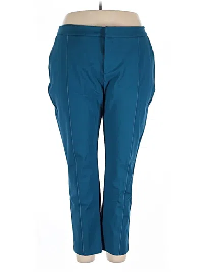 Pre-owned Eloquii Active Pants In Blue