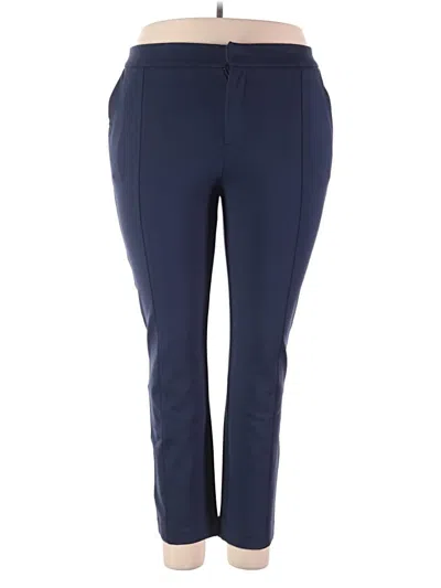 Pre-owned Eloquii Active Pants In Blue