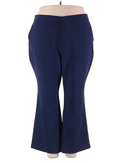 Pre-owned Eloquii Active Pants In Blue