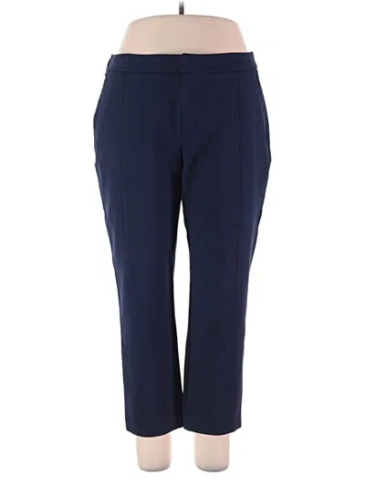 Pre-owned Eloquii Active Pants In Blue